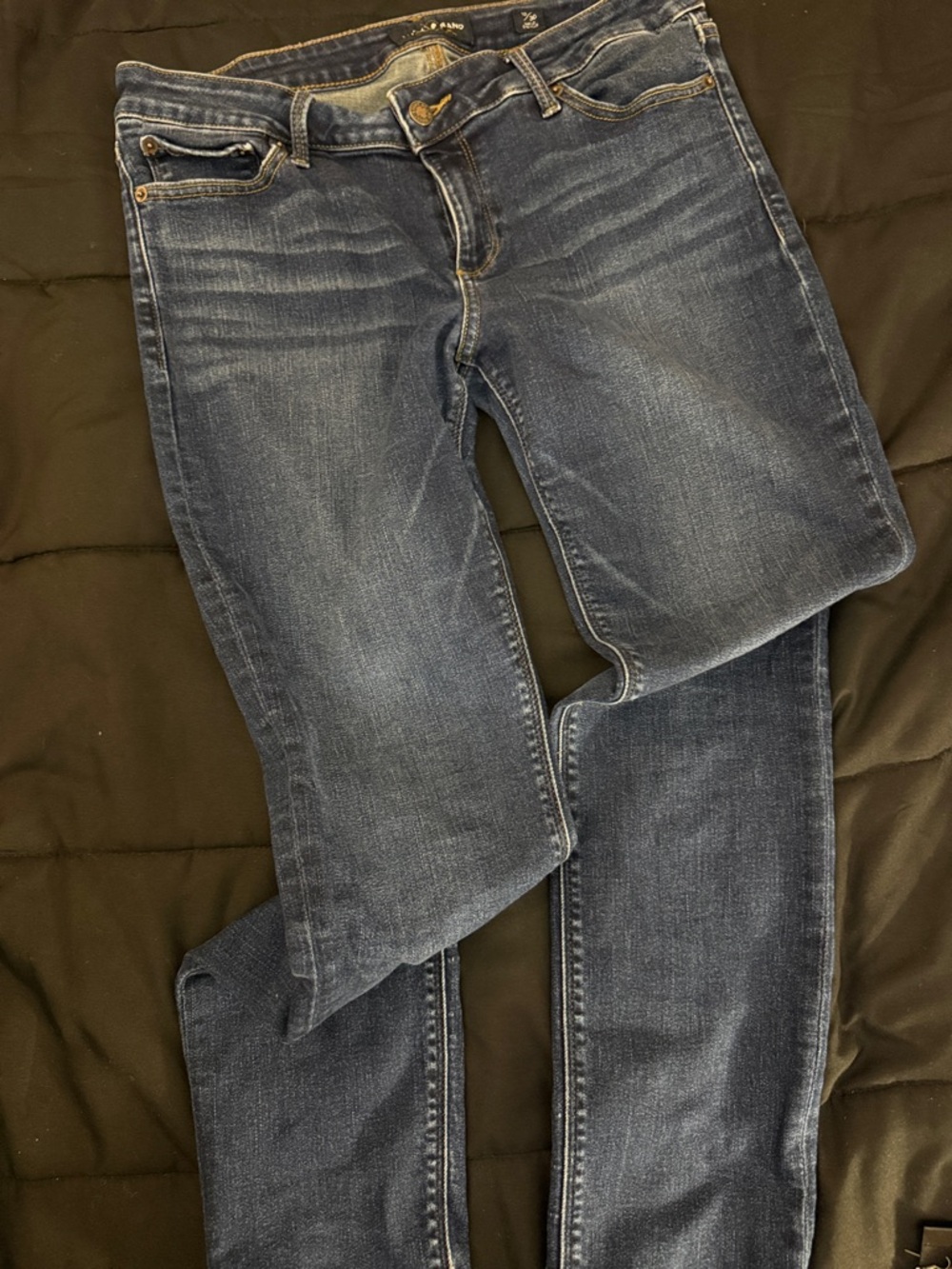 Lucky Brand Women's Dark Indigo Skinny Jeans
